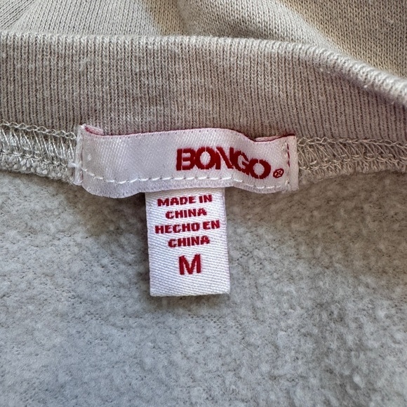 Bongo Lipstick Gray Crew Sweater (M) - Picture 6 of 6
